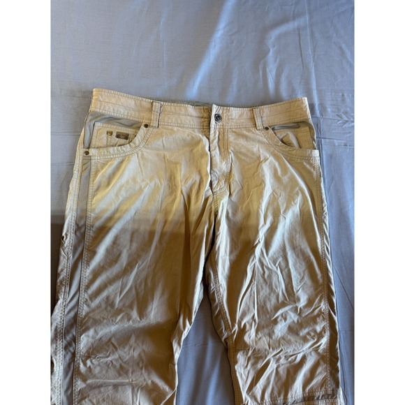Kuhl Pants Radikl Hiking Mens 40x30‎ Tan Technical Performance Stretch Outdoors - Picture 4 of 16
